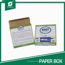El proveedor de China imprimió la caja de empaquetado del papel de Fishook de los nudos de la pesca / de los aparejos
